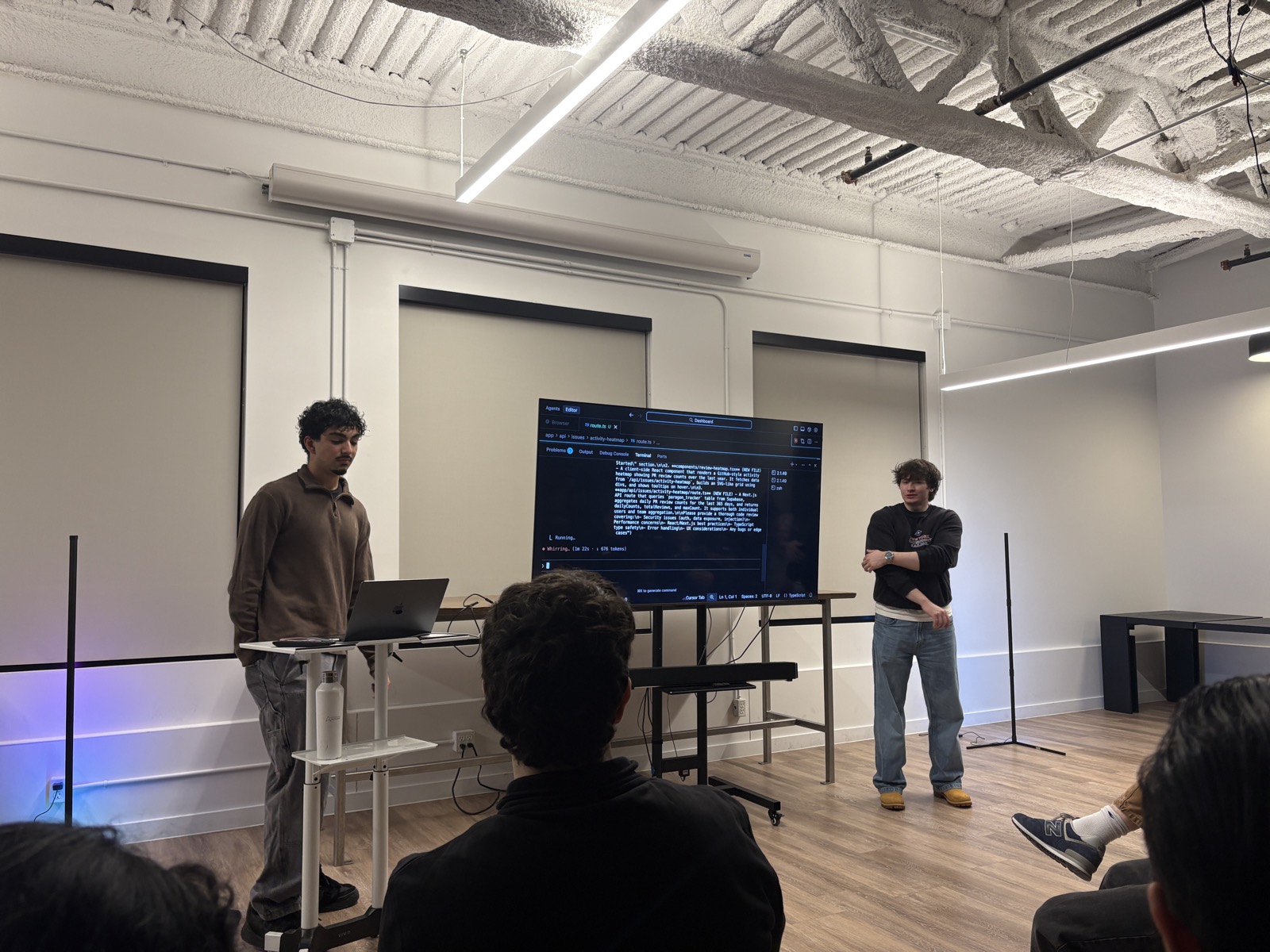 Speakers presenting at Claude Waterloo meetup